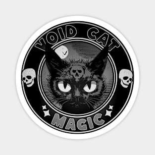 Halloween Void Cat Magic Magnet